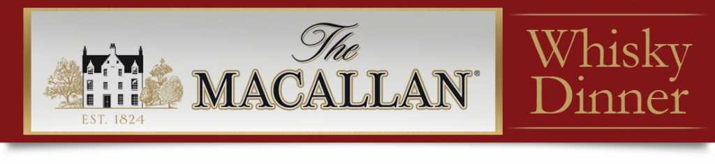 Macallan Whiskey Dinner